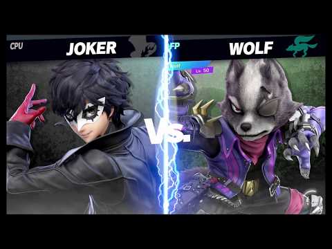 Super Smash Bros Ultimate Amiibo Fights   Request #8154 Joker vs Wolf