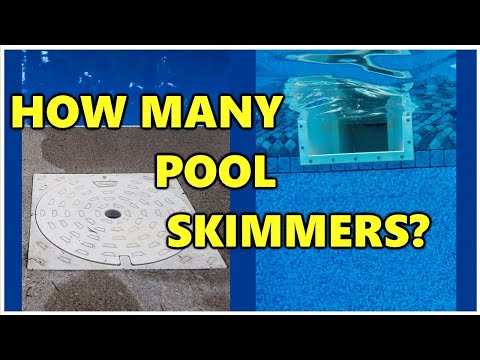 How Many Skimmers Does a Pool Need?