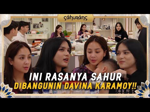 NAGITA INVITES DAVINA'S FAMILY TO HAVE SAHUR AT ANDARA!!! SURPRISED TO TURN OUT DAVINA IS A QUART...