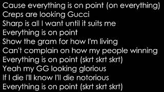 KSI - ON POINT Lyrics(OFFICIAL LYRICS) - LOGAN PAUL DISS TRACK