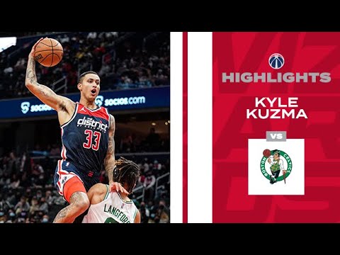 Highlights: Kyle Kuzma with 17 points and 17 assists vs. Celtics - 10/30/21