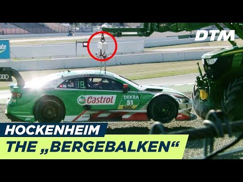 Nico Müller und der "Bergebalken" - DTM Hockenheim 2018