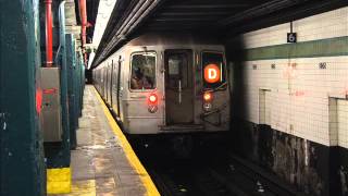 MTA New York City Subway Sound Recording: Westinghouse 1986-88 R68 2500 On The D Train