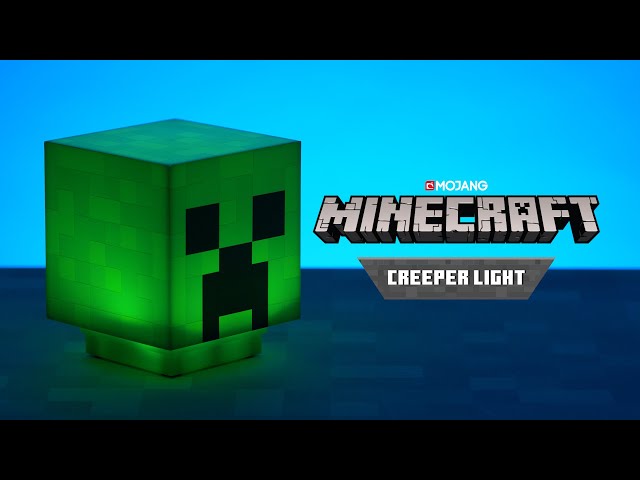 Paladone Icon Lámpara Creeper Minecraft video