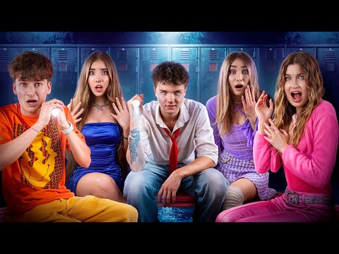 Passar a Noite em Uma Escola Assustadora! O Que Aconteceu às 3 da Madrugada?