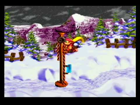 スーパードンキーコング3 謎のクレミス島「Frosty Frolics」