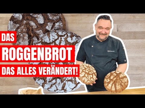 Roggenbrot (Sauerteig) backen in Rekordzeit - mit dieser einen Technik