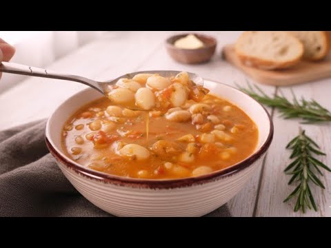 The Creamiest White Bean Soup You’ll Ever Make (No Meat) Φασολάδα