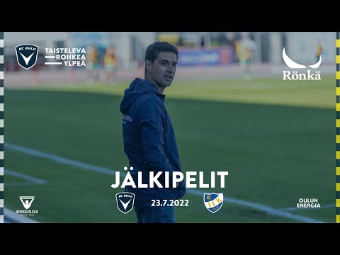 ACOTV: Rönkä jälkipelit AC Oulu - IFK Mariehamn 23.7.2022 (Veikkausliiga)