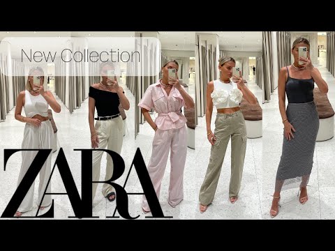 Zara new collection. *Flower trend top* Try on haul.