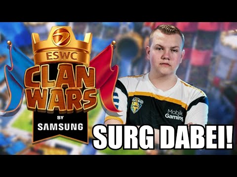 ESWC CLAN WARS MIT SURGICAL GOBLIN!  | Clash Royale deutsch