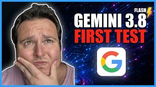 Gemini 3.8 Flash Is HERE – Testing Google’s BEST Model Yet!