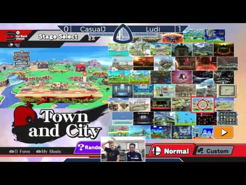 Sm4sh@Mines 38 - CasualJ (Duck Hunt) Vs. Ludi (Greninja) - Winners Quarterfinals