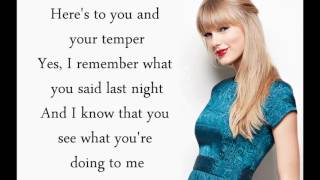 Taylor Swift | Tell Me Why - Lyrics