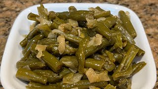 How to Cook Southern Country Style Green Beans
