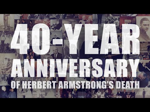 40-Year Anniversary of Herbert Armstrong’s Death - Trumpet Daily | Jan. 16, 2026