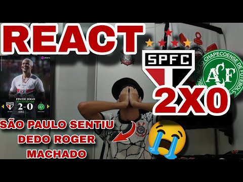 REACT - SÃO PAULO 2 X 0 CHAPECOENSE | BRASILEIRÃO 2026| SEGUE O LÍDER | VENCEU E CONVENCEU!!