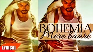 Mere Baare (Lyrical Video) | Bohemia | Punjabi Lyrical Video | Speed Records