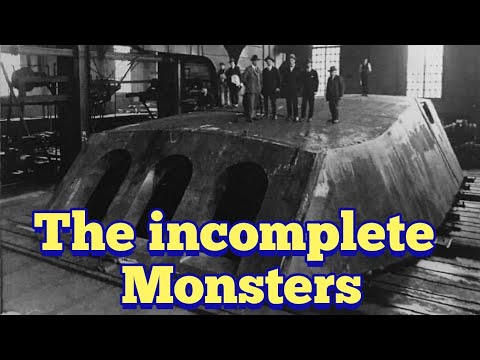 4 battleships/battlecruisers I wish were completed.