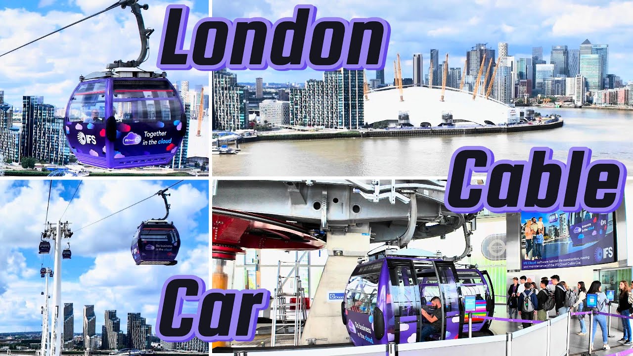 Embark on a virtual tour of London's IFS Cloud Cable Car.