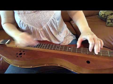 Wildwood Flower, Chromatic Dulcimer DAE tuning, in a minor key