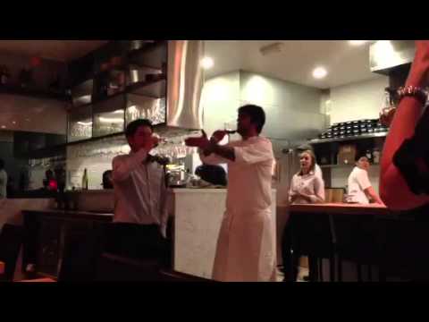 Chef Ludo christens Trois Mec from Lucy Lean