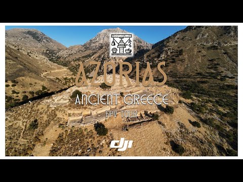 Settlement of Azorias, Krete | DJI Avata 2 FPV Drone Tour of Ancient Greece