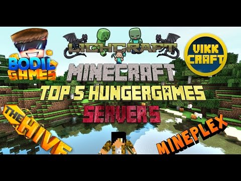 Top 5 Minecraft Hunger Games Servers (1.8+)