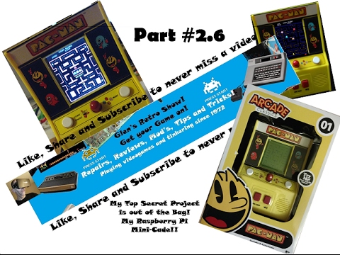 Pac-Man Mini-Cade Prototype with a Raspberry PI! - Part 2.6 -Space Invaders