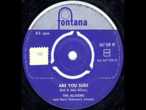 The Allisons   Are You Sure