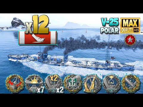 Destroyer V-25: THE PERFECT GAME - World of Warships