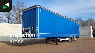 Krone SD MEGA Sliding Roof curtain side semi-trailer for sale - Image 4 | Autoline SG Krone SD MEGA Sliding Roof curtain side semi-trailer | Image 4 - Autoline