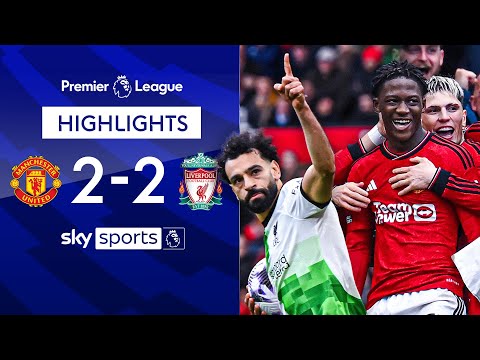 CHAOS at Old Trafford! 🍿 | Manchester United 2-2 Liverpool | Premier League Highlights