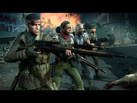Zombie Army 4: Dead War - Horde Gameplay (PC HD) [1080p60FPS]