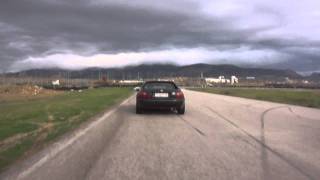 preview picture of video 'Yaris TS OnBoard VS Peugeot Rallye 106 At Megara Circuit (Open Trackday 07-01-2012) Part 1/2'