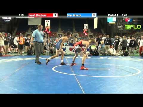 Cadet 113 - Jacob Garrison (Idaho) vs. Sam Moore (West Virginia)