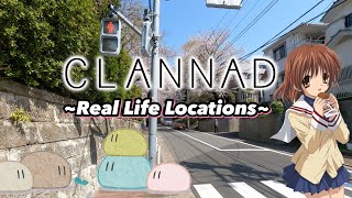 CLANNAD Locations Sakura-zaka in Real-Life