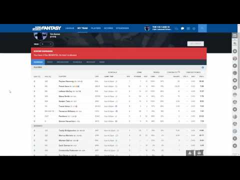 How to Fix Illegal Roster due to Flex Position - CBS Sports Fantasy Football