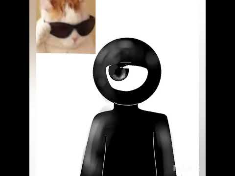 Like a cat face meme || Rainbow friends & Doors roblox || kitty😸