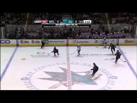 Jason Demers hit on Erik Cole 12/1/11