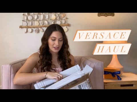 Versace Haul | New & Preloved Unboxing | Spring/Summer Luxury Clothing |Most Affordable Versace Item