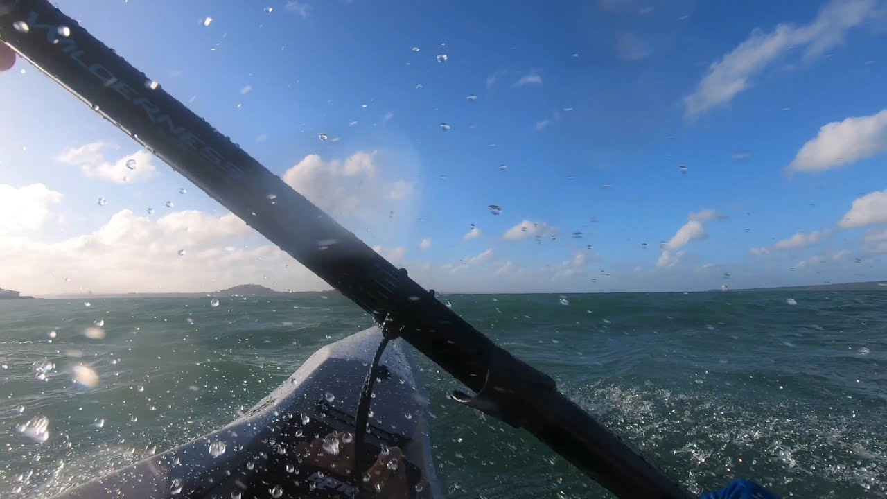Very windy day - V7 Epic surfski