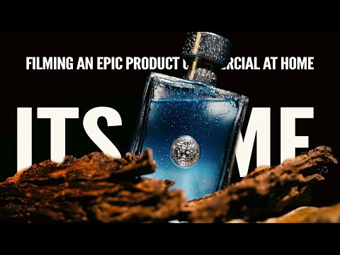 How To Film an EPIC product Commercial at Home! #sonyfx3 #productcommercial #versace