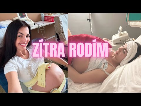 Jak probíhal den před porodem & zítra porodím | VLOG
