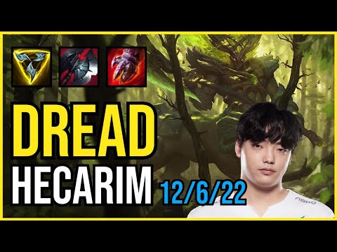 DREAD - HECARIM vs LILIA Jungle - KR Challenger - Patch 11.3