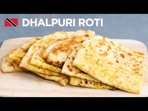 Dhalpourie Roti Recipe by Chef Shaun 🇹🇹 Foodie Nation