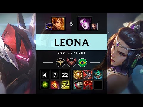 Leona Support vs Morgana - BR Grandmaster Patch 25.16