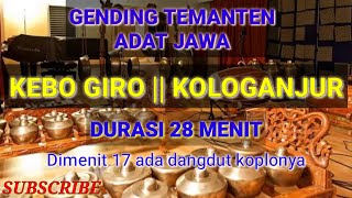 Download lagu KEBO/GIRO KOLOGANJUR GENDING TEMU MANTEN VERSI ORGEN TUNGGAL mp3