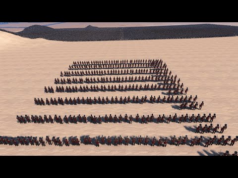 5 Archer Lines Defend 50.000 Persians - Ultimate Epic Battle Simulator