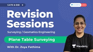 Plane Table Surveying | Revision Series | Civil | Dr. Zoya Fathima | Unacademy Accord
